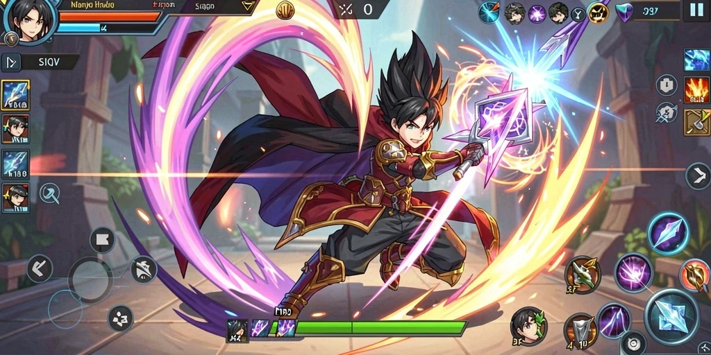 Tangkapan layar ketiga menunjukkan menu fitur multiplayer yang intuitif.