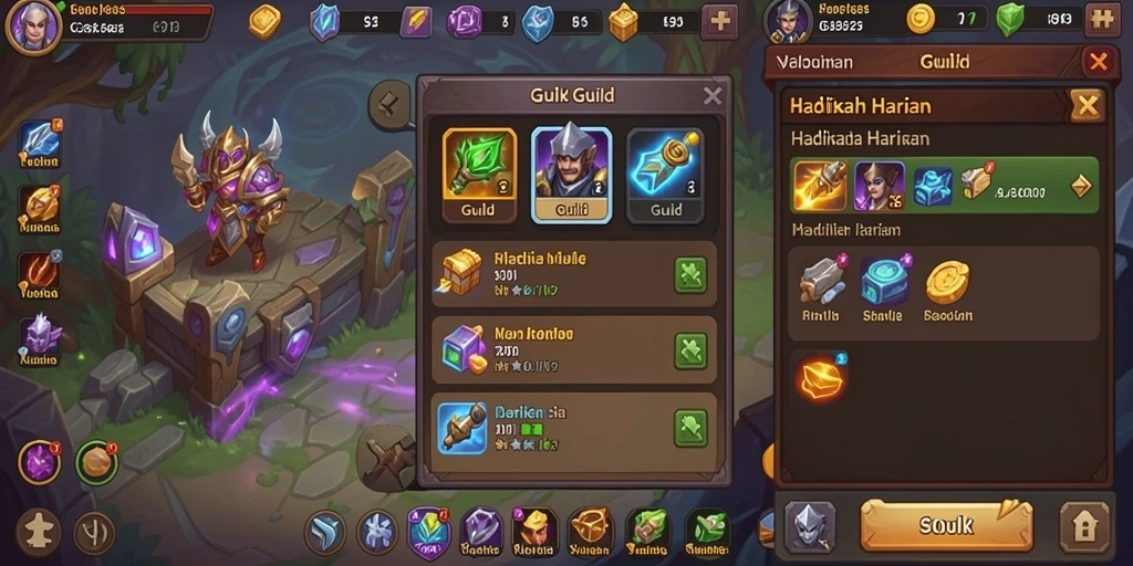 Tangkapan layar momen seru dalam mode multiplayer.