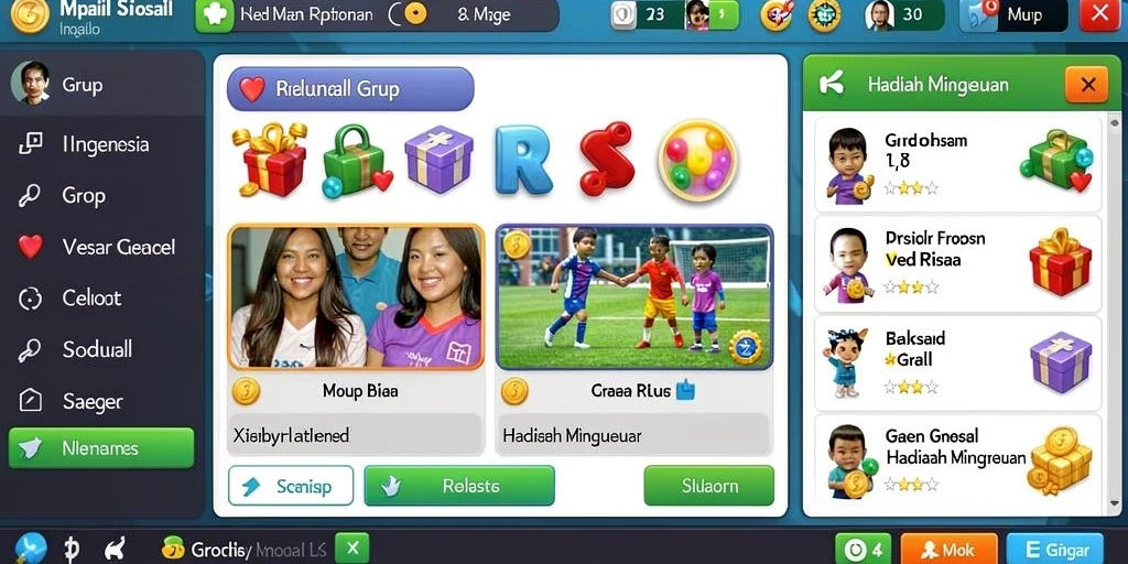Deskripsi fitur karakter baru yang diperkenalkan dalam pembaruan.
