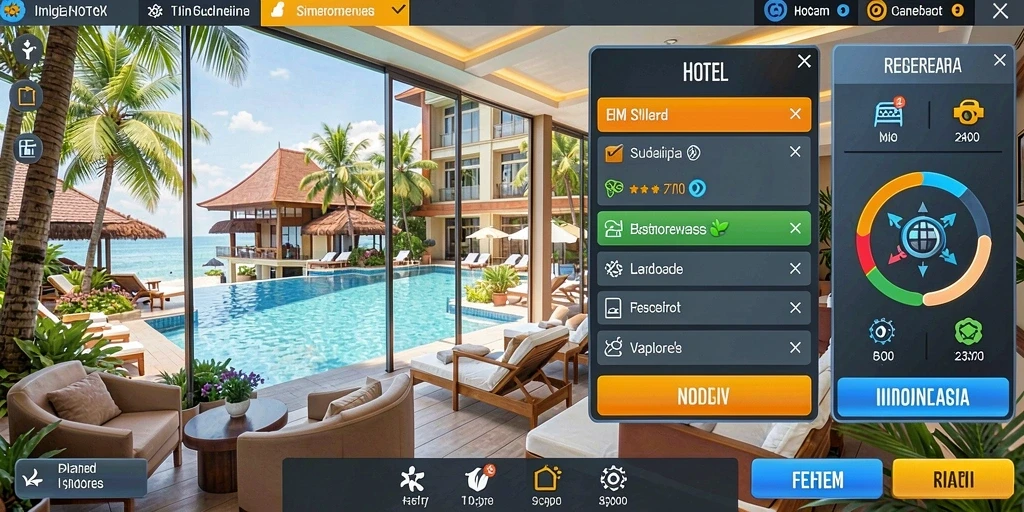 Screenshot 3: Beragam tema slot yang siap untuk dimainkan.